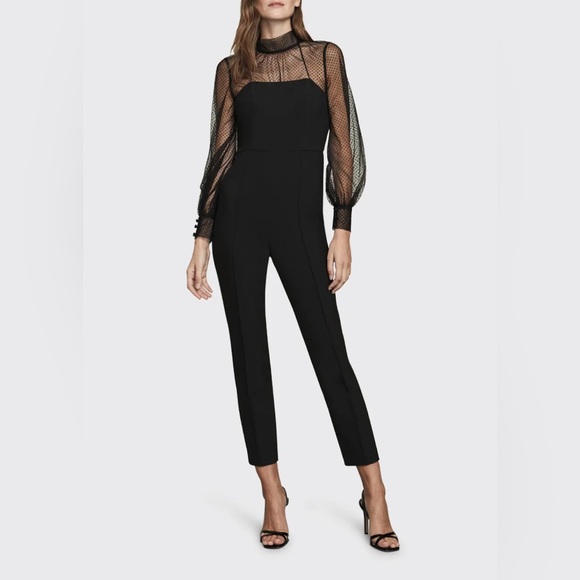 Black Veronica Beard Saluja Illusion Jumpsuit - worn once!
